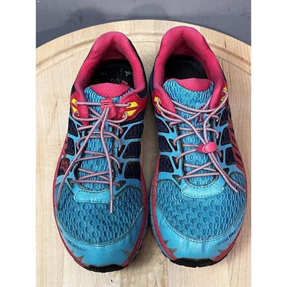 Inov-8 Women's Athletic Shoes - Red and Blue - Picture 2 of 9